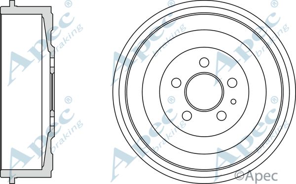 APEC BRAKING Jarrurumpu DRM9710